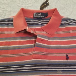 Polo Ralph Lauren Polo Men's Large NWT Stripes